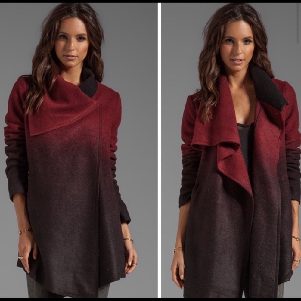 BB Dakota Emerson Ombré Wool Coat